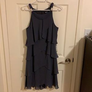 SL Fashion Steel tiered dress.